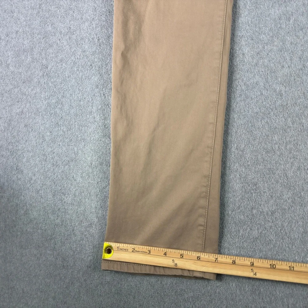 AG Adriano Goldschmied Pants Mens 32x32 Everett Slim Straight Khaki Italy